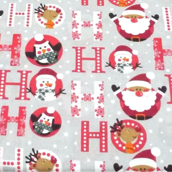 NEW Good Tidings 4 Pc Queen Set Christmas Snowman Santa Penguin Reindeer - Picture 2 of 6